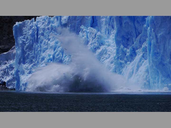 Eisabbruch San Rafael Gletscher - Chile